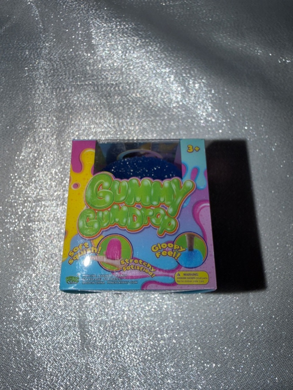 Blue Gummy Gumdrop Mini Squishy
Set of 4 in separate listing.
Fidget Toy
